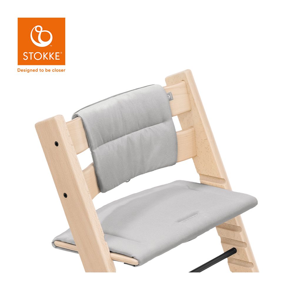 挪威 Tripp Trapp 成長椅經典座墊-煙灰色