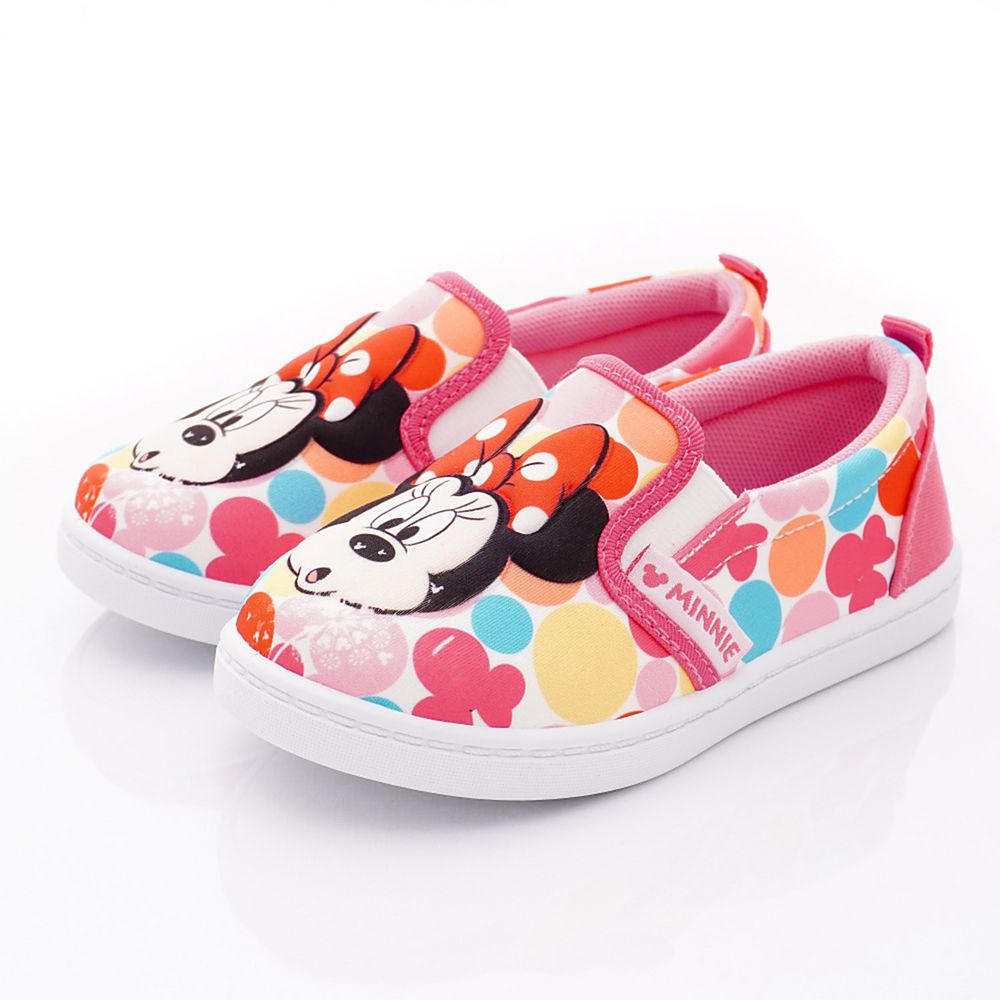 Disney 迪士尼 - 卡通童鞋-米奇印花休閒鞋(中小童段)-桃