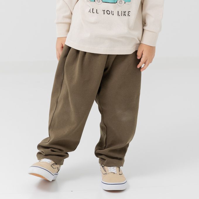 日本 Chil2 - 品牌熱銷 百搭彈力伸縮燈籠長褲-炭灰