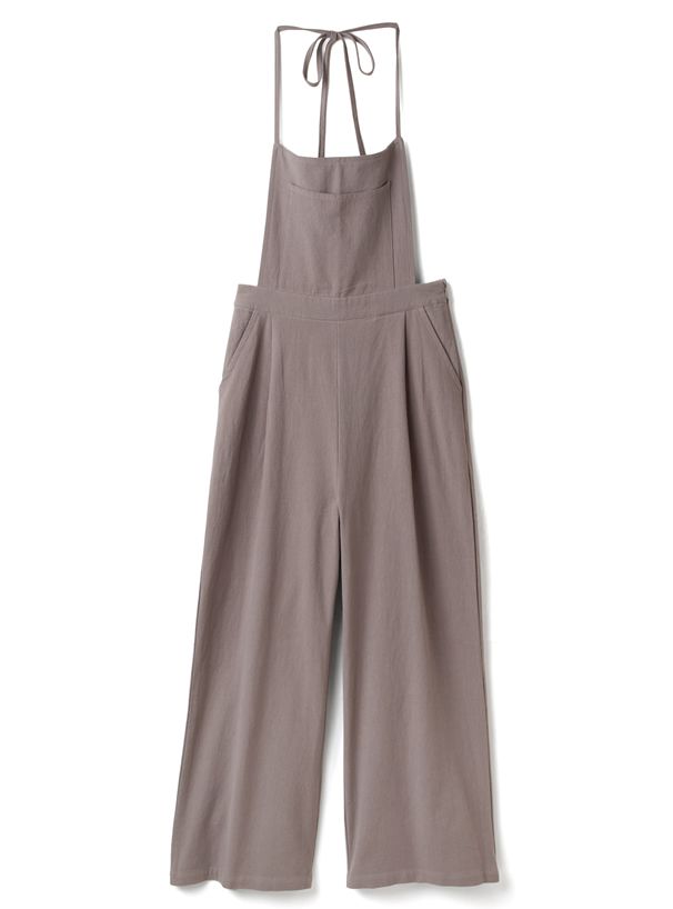 日本 GRL - 透膚短袖上衣x細繩吊帶褲2件組-白x黑