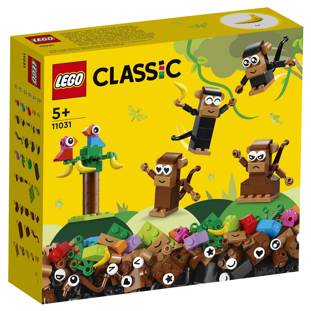 樂高 LEGO - 樂高積木 LEGO《 LT11031 》Classic 經典基本顆粒系列 - 創意猴子趣味套裝
