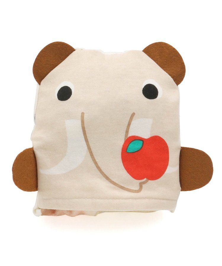 日本 BIT'Z - 收闔造型！動物躲貓貓短袖上衣-美洲獅-萊姆