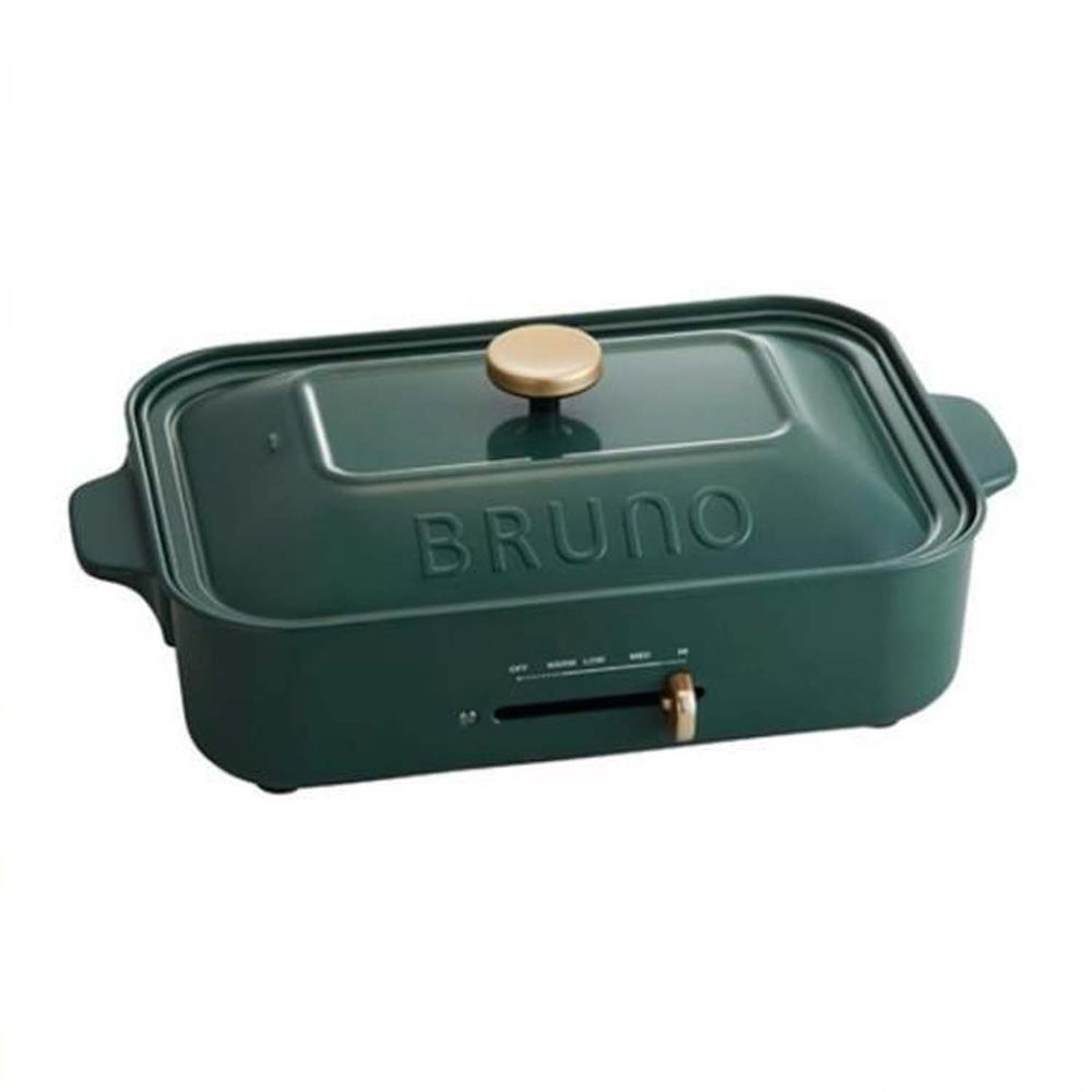 日本 BRUNO - 多功能電烤盤 BOE021 夜幕綠款
