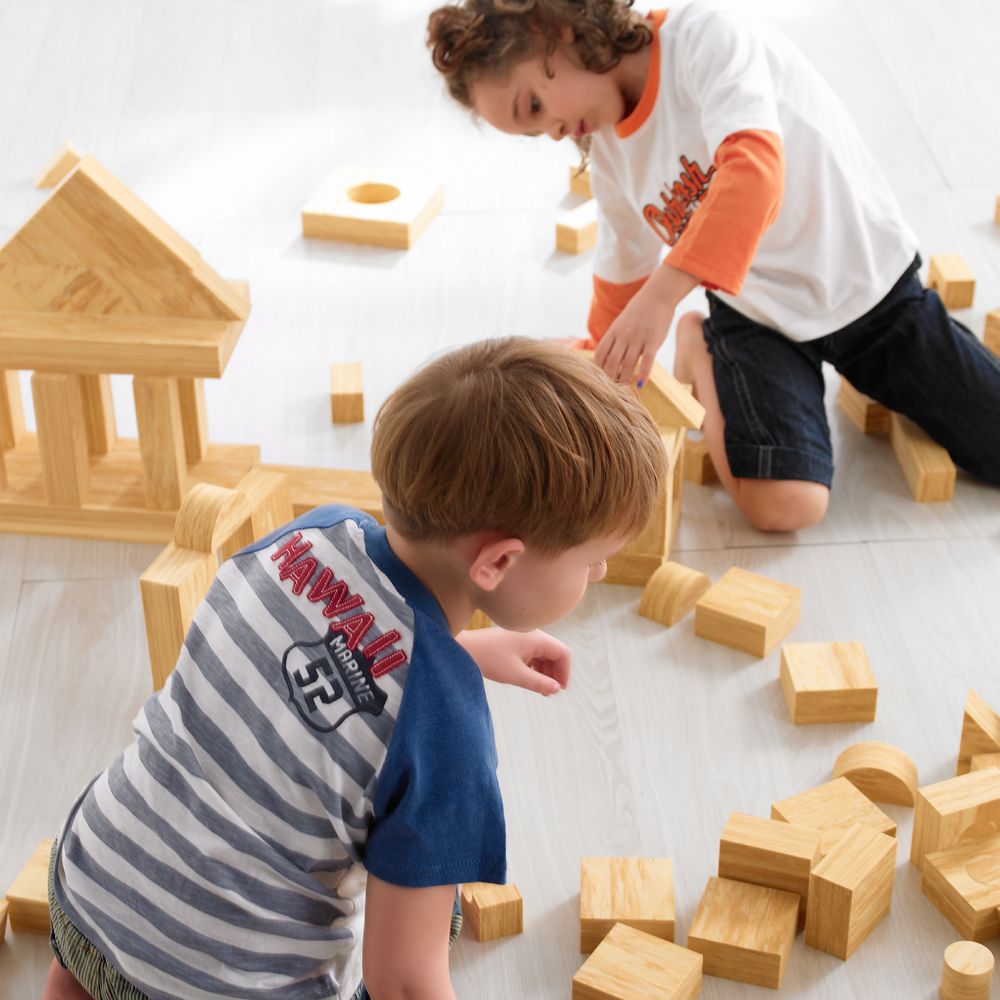 Weplay - 軟質木紋積木-30件-厚4cm