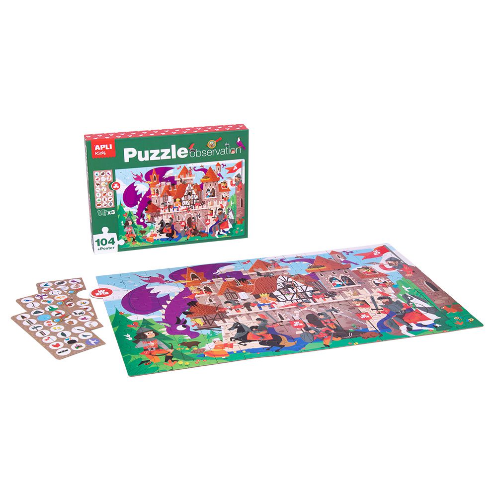 西班牙 APLI - 小偵探拼圖-城堡