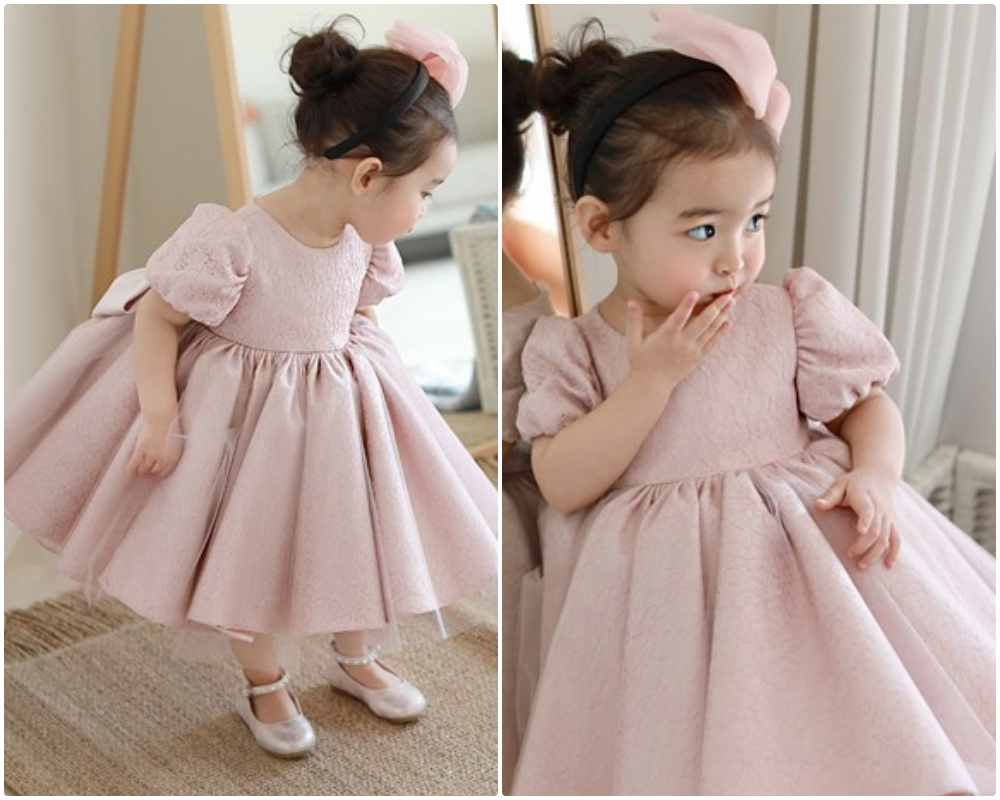 Princess 純手工訂製♚夢幻光澤緞面公主禮服