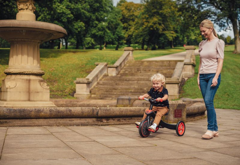 法國 GLOBBER - 4合1多功能3輪推車-湖水藍