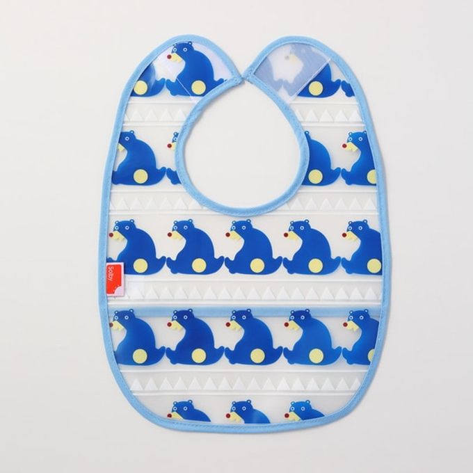 akachan honpo - 用餐圍兜3件組-小熊