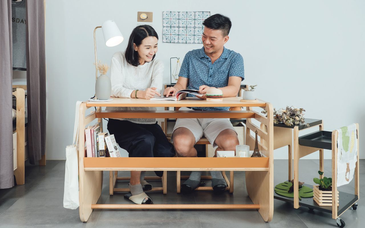 募資超過1700萬！台灣製造【走走家具 兒童成長桌椅】