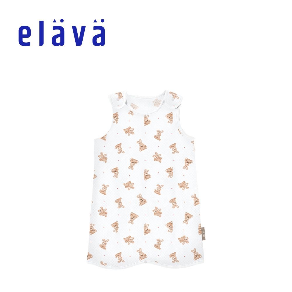 韓國 嬰幼童安撫防踢背心-沁涼款-俏皮兔
