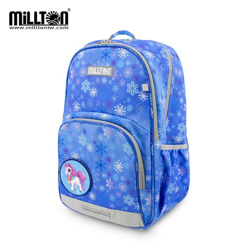 軍規雙軸護脊書包｜藍界雪境Snowy World｜20L 700g