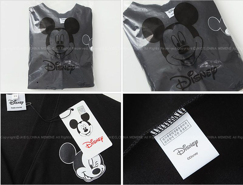 韓國 J KIDS - 黑色米奇針織衫