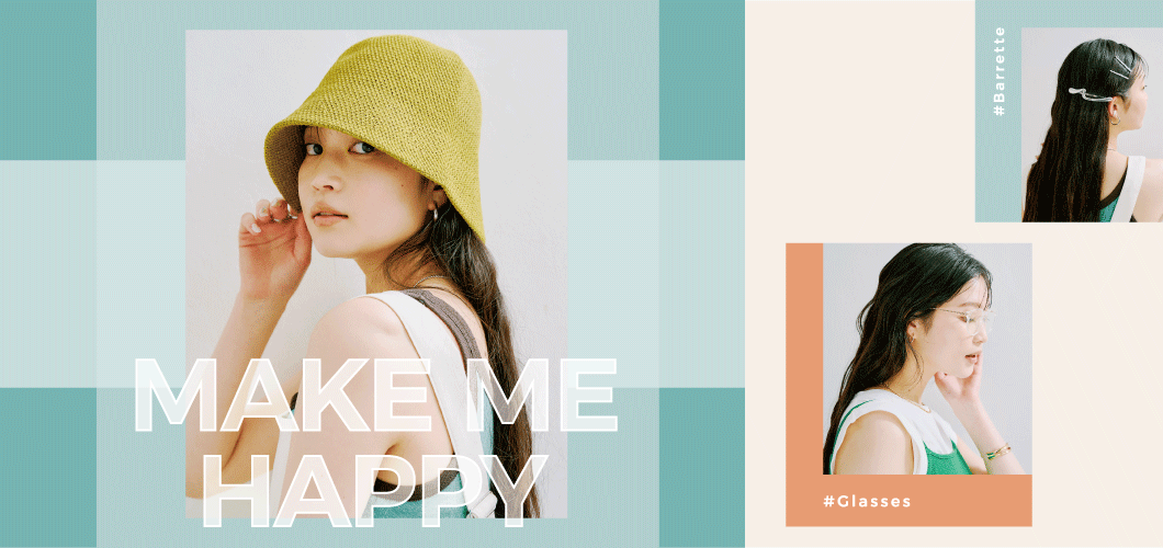 日本 Lattice - 簡約甜美水鑽珍珠髮圈-水藍