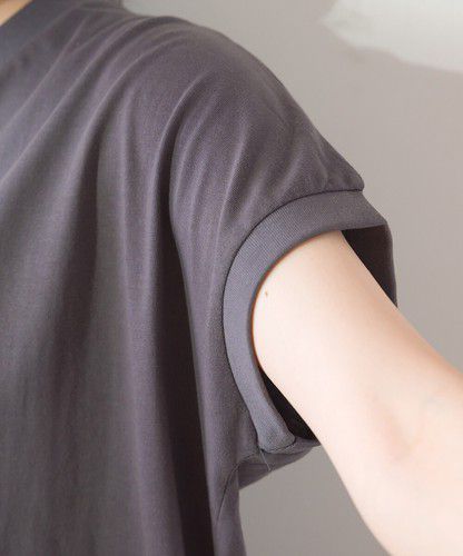 日本 Bou Jeloud - 100%純棉透氣簡約短袖上衣-焦糖橘