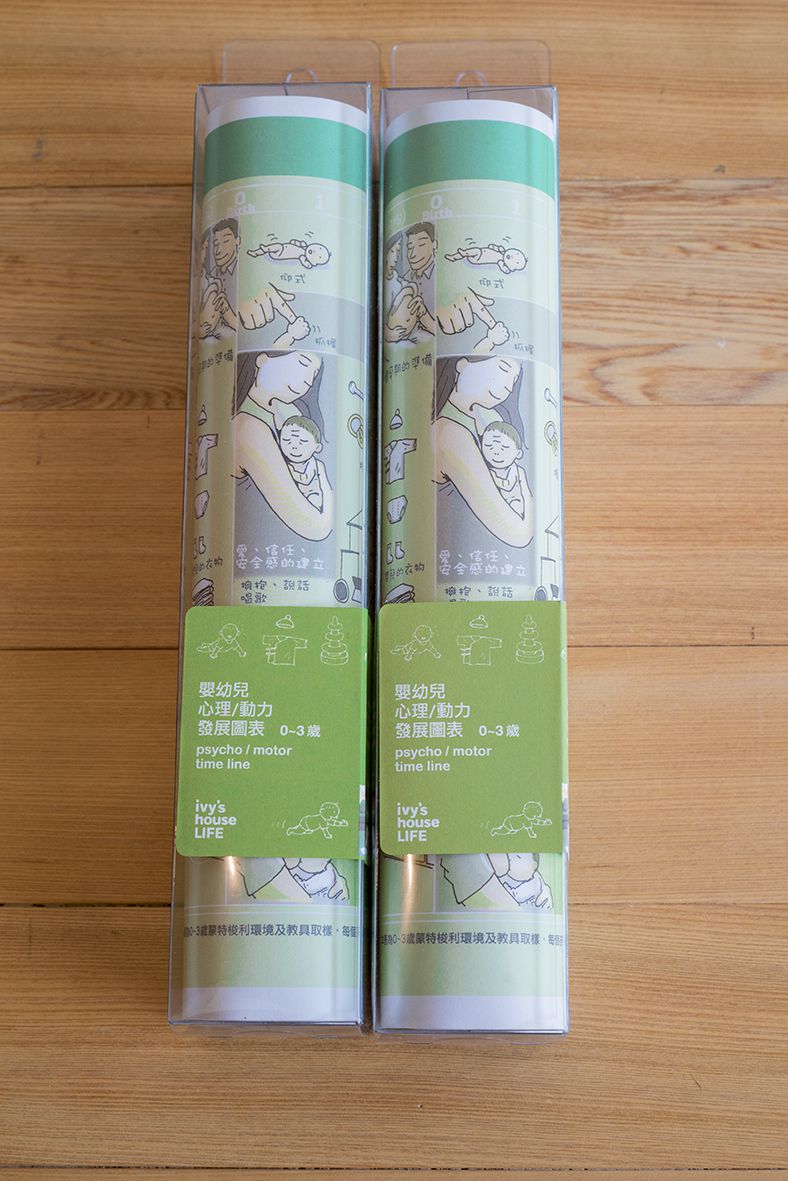 eguchi toys 江口設計 - 嬰幼兒心理動力發展圖表