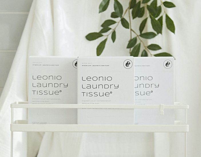 韓國 Leonio - (囤貨組)溫和洗淨衣物防護組-洗衣紙x3盒(180片)+防染色紙x3盒(120片)