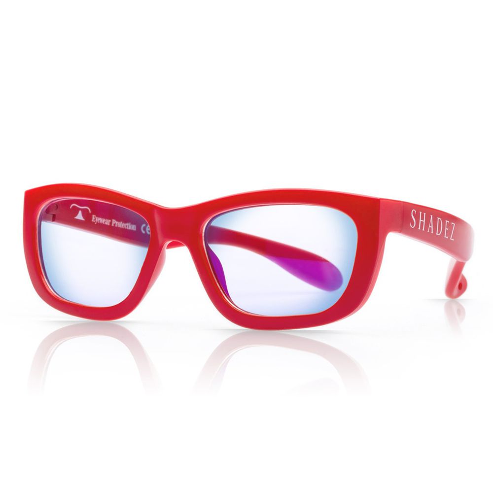 瑞士 SHADEZ - 成人抗藍光眼鏡-熱力紅 (成人16Y+)