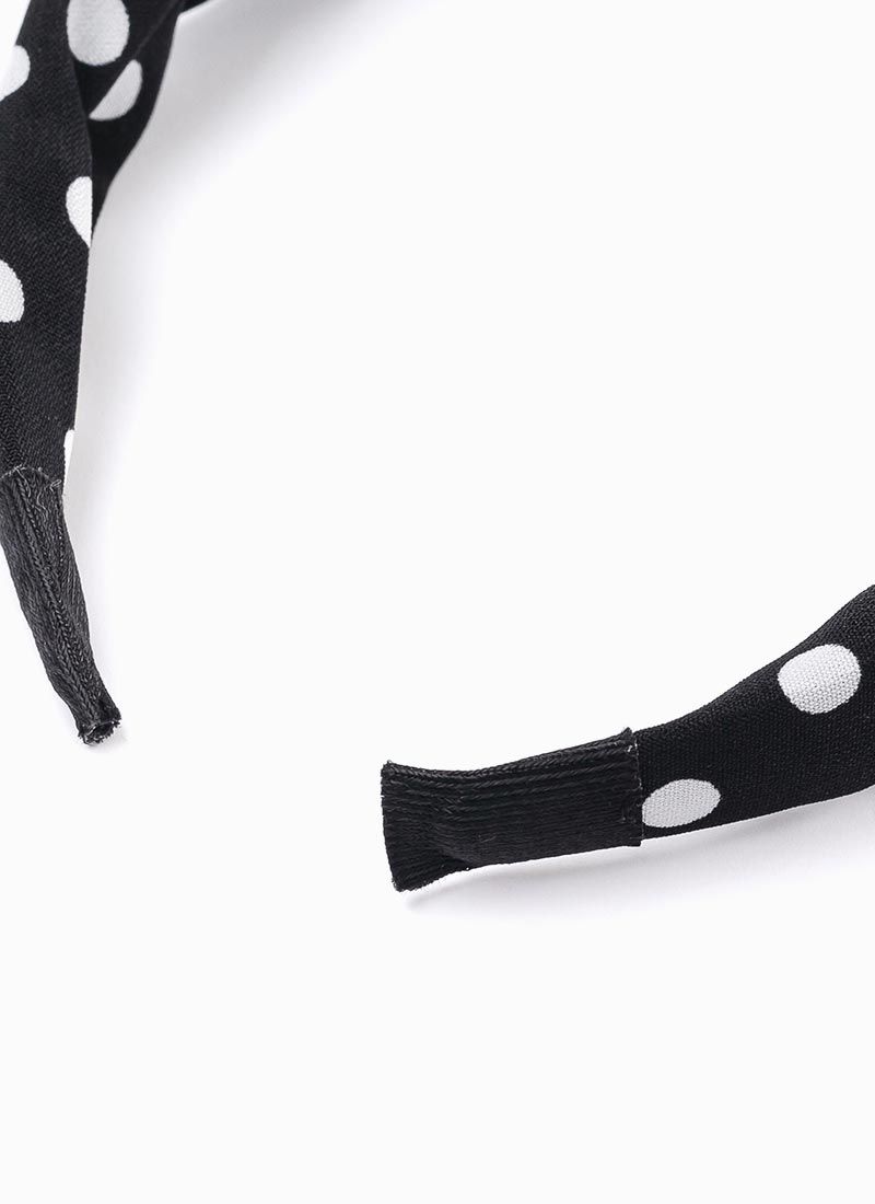 韓國 OZKIZ - (附髮飾)撲克圖案點綴連身洋裝