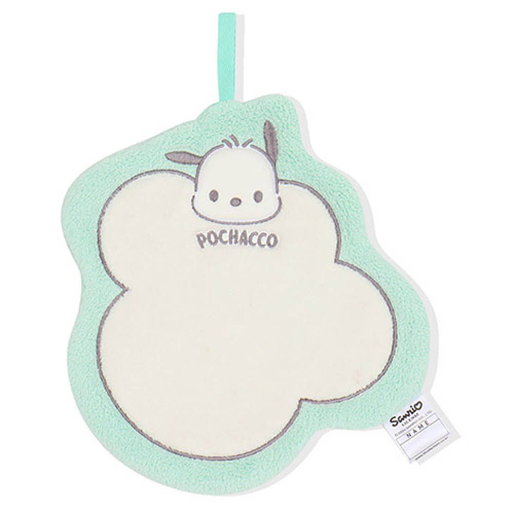 (2入組)造型超細纖維吸水擦手布-卡通人物帕恰狗-淺綠 (FREE)