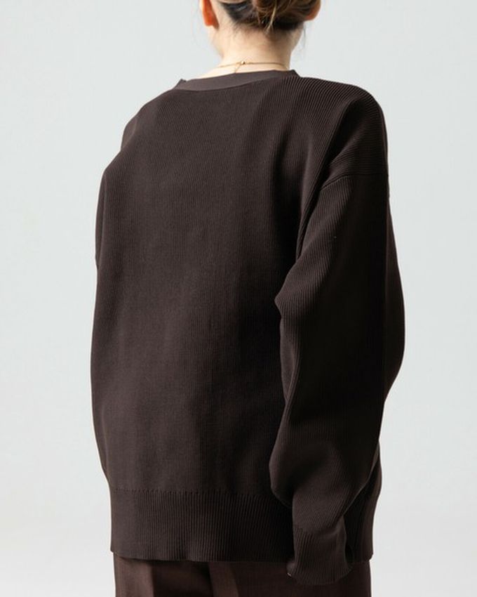 日本 gleam - 愛心金屬扣柔美羅紋開襟衫/外套-灰褐