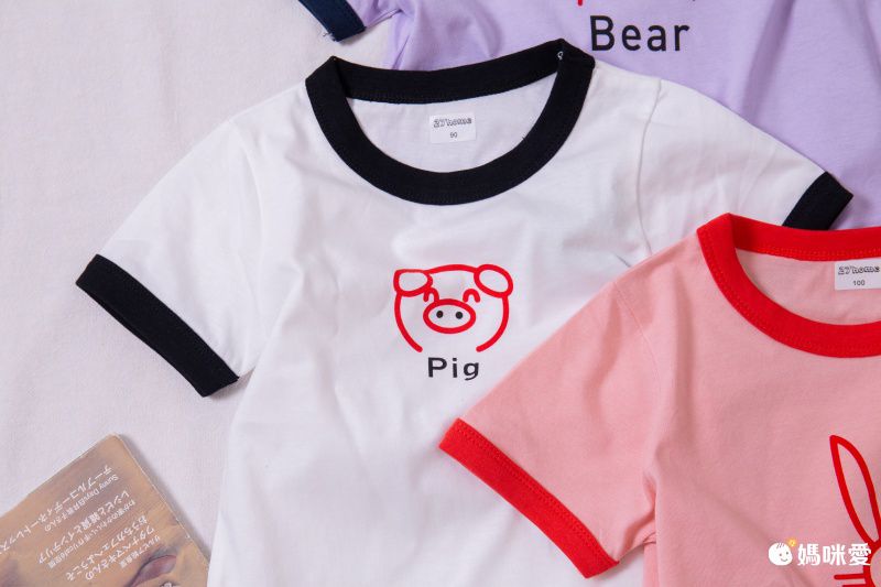 純棉短袖上衣-Penguin企鵝-藍色