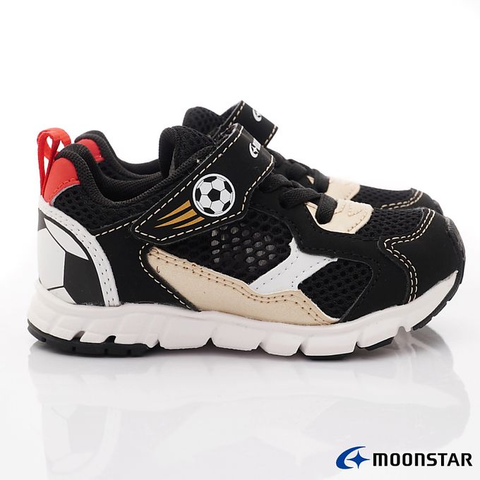 Moonstar日本月星 - 運動機能童鞋-MSCNC3166黑中小童)-機能運動鞋-黑