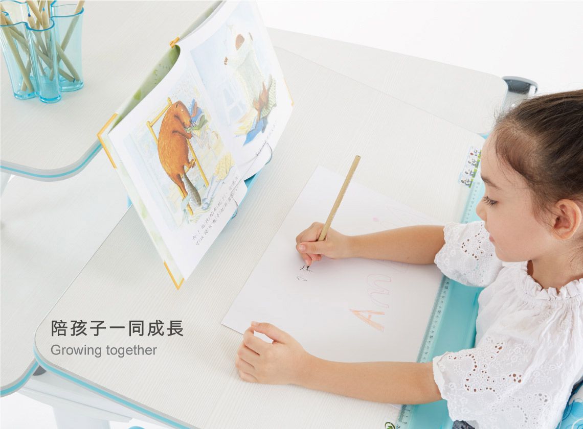 大將作 kid2youth - 書房小幫手：書擋+書架+筆筒-珊瑚紅