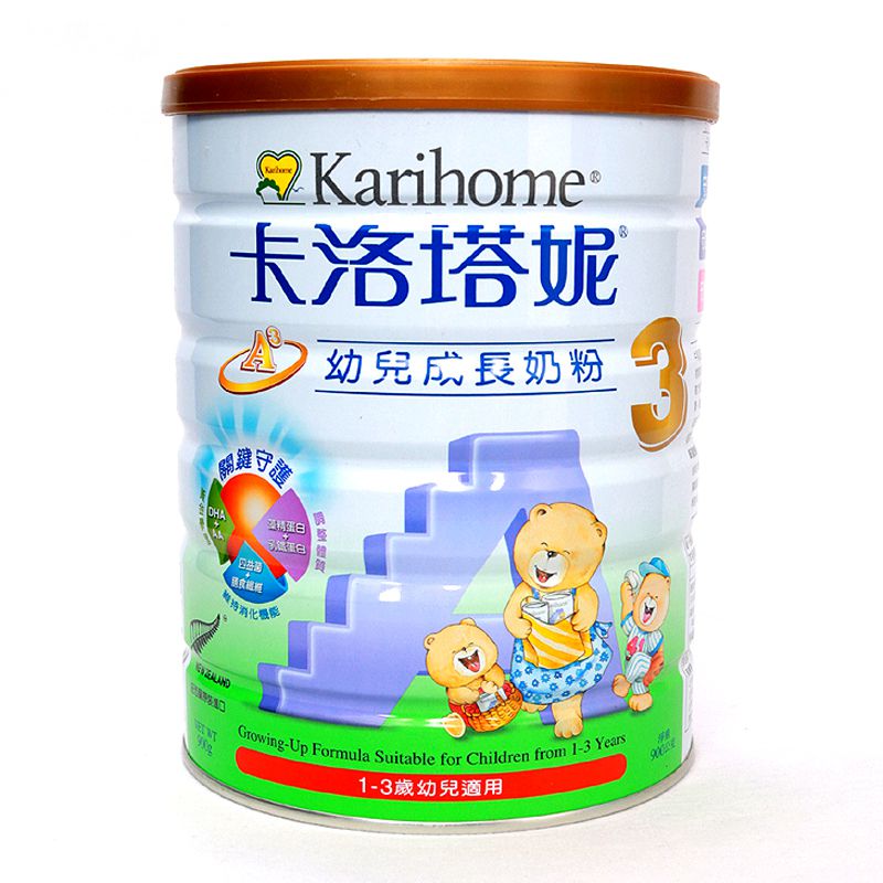卡洛塔妮 - 卡洛塔妮A3幼兒成長牛奶粉-4罐-900gx4罐