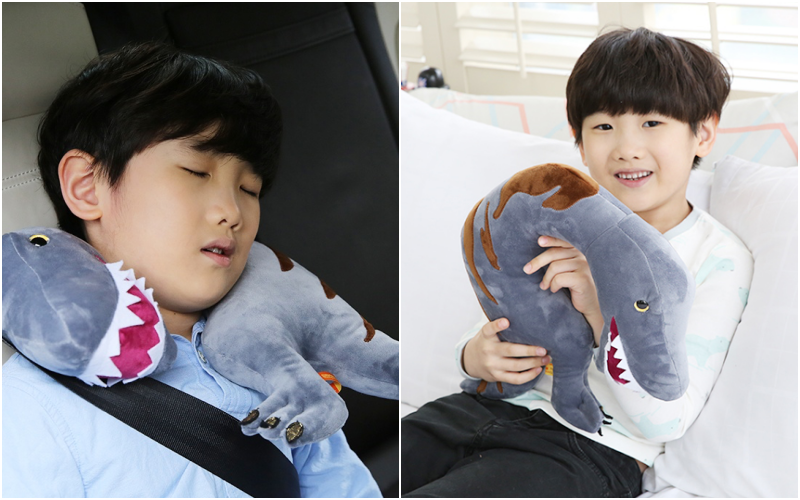 韓國 - 恐龍造型頸枕-棘背龍