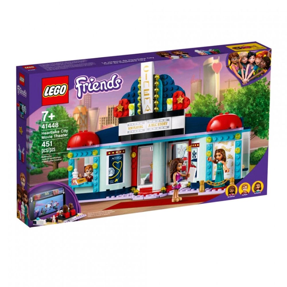 樂高 LEGO - 樂高積木 LEGO《 LT41448 》Friends 姊妹淘系列 - 心湖城電影院-451pcs