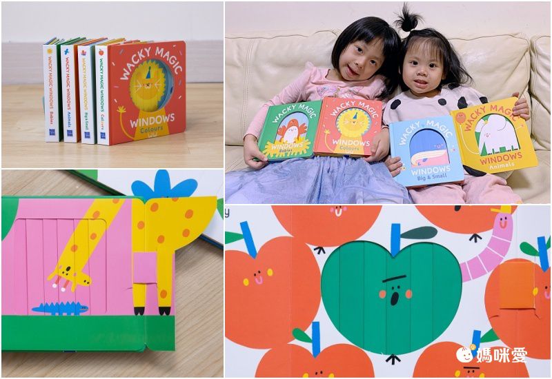 Wacky Windows: Animals 古怪百葉窗書：認識動物（厚頁書）