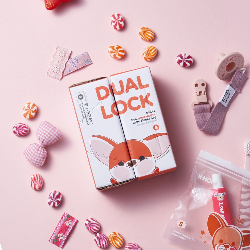 銀離子雙夾鏈袋-S(15片)