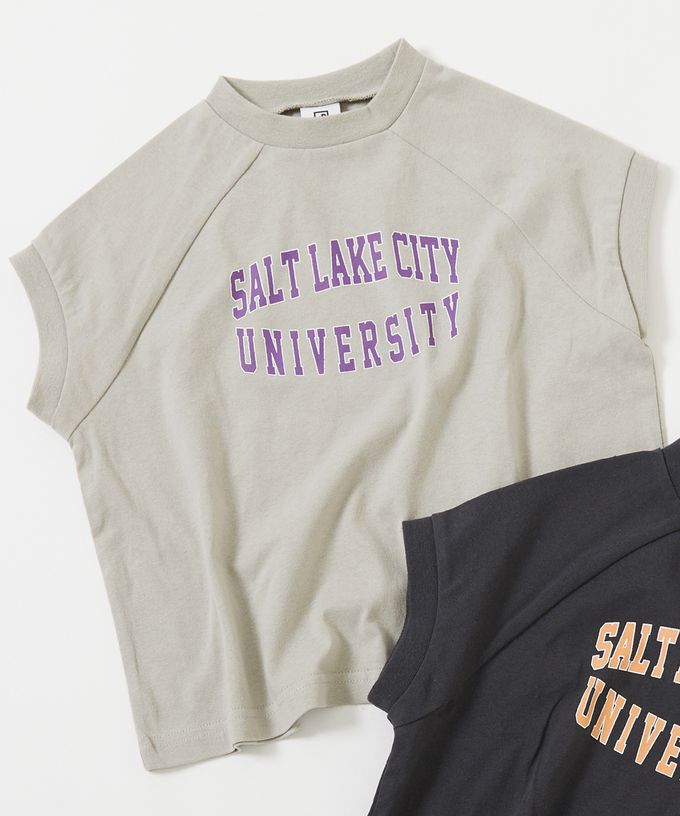 日本 devirock - 女孩印花法式寬袖上衣-甜蜜水果-白