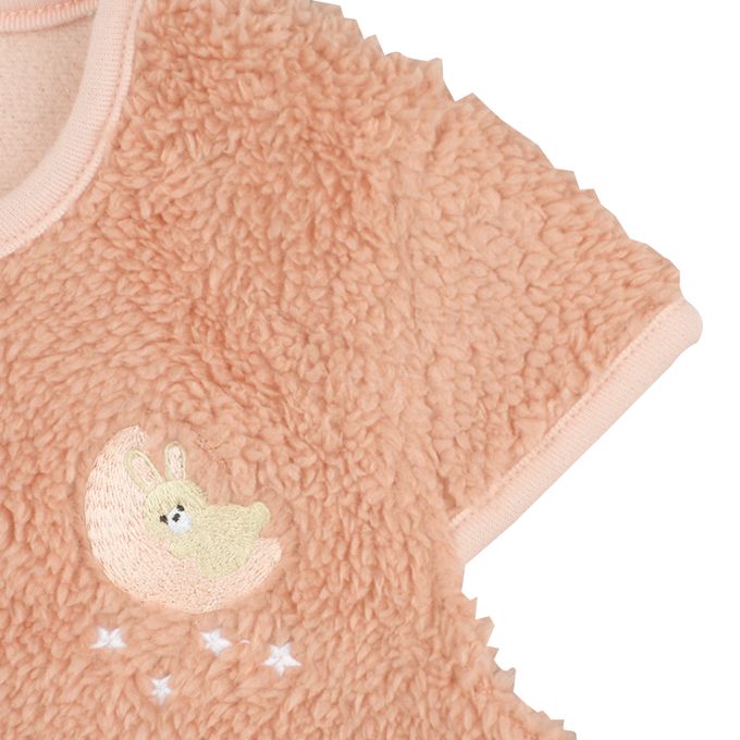 akachan honpo - 嬰兒晚安背心-粉紅色