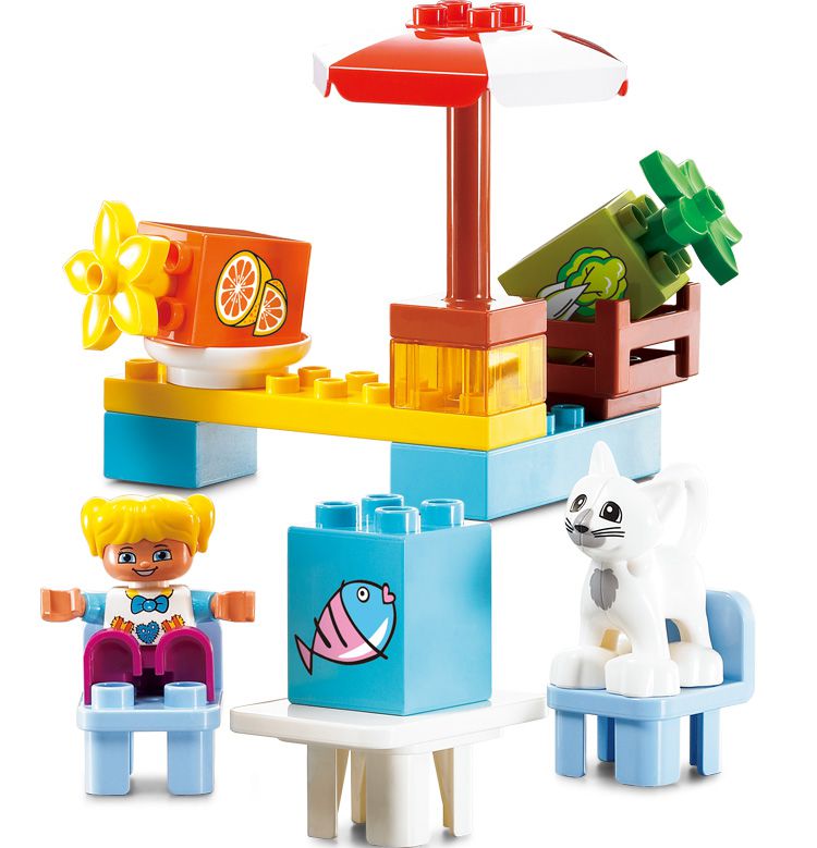 BBlocks - 大顆粒 歡樂火車積木組 77003