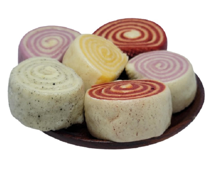 港媽私房手作 - 無添加寶寶手工蔬果雙色饅頭-低糖 南瓜-8粒/盒（150g -/+4%）