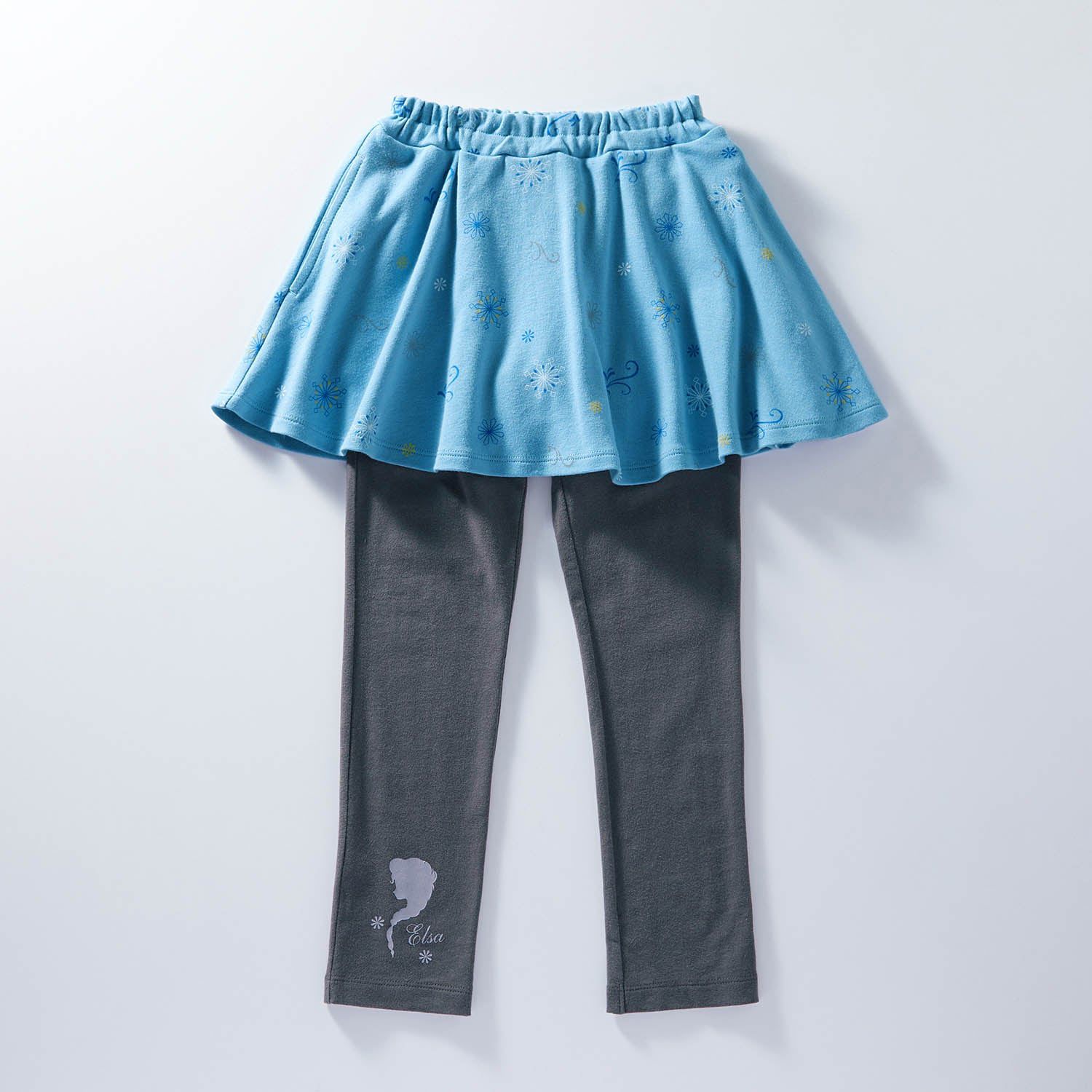 日本千趣會 - 聯名款 公主印花內搭褲裙-樂佩桃粉