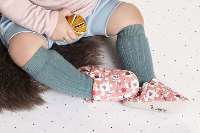 英國 POCO NIDO - 寶寶手工鞋 /學步鞋-料理鼠王