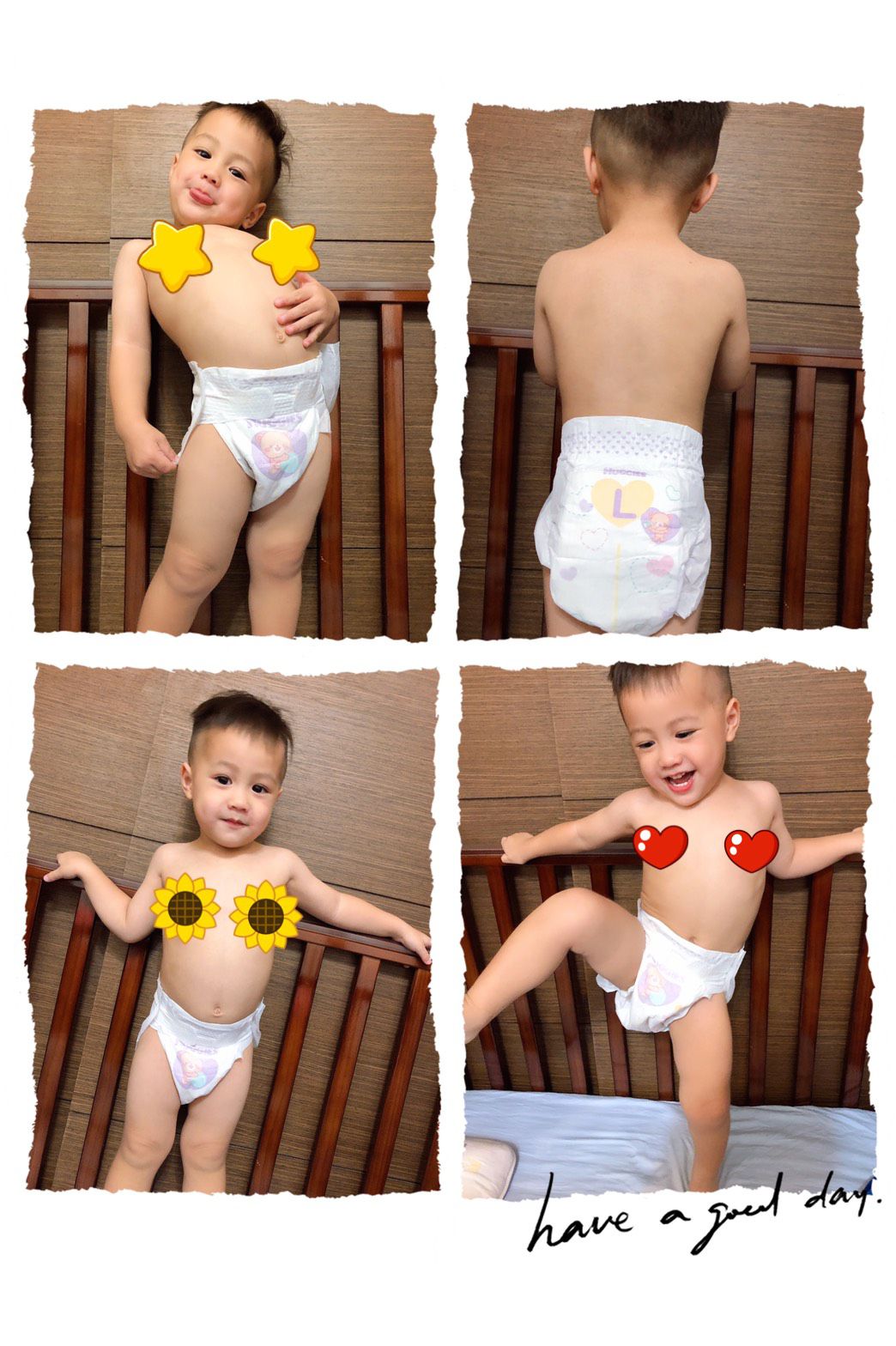 好奇裸感紙尿褲初體驗喔！出乎意料很好穿