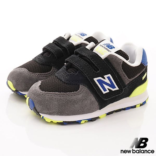 New Balance - New Balance慢跑鞋-574機能慢跑款(小童段)-黑