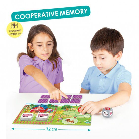 西班牙Akros - 合作記憶遊戲:  搶救動物大作戰 (紙盒)