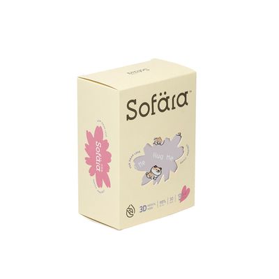 舒芙氧Sofära - 幼童3D空氣口罩-肥肥阿柴款-3-6歲適用-30入/盒