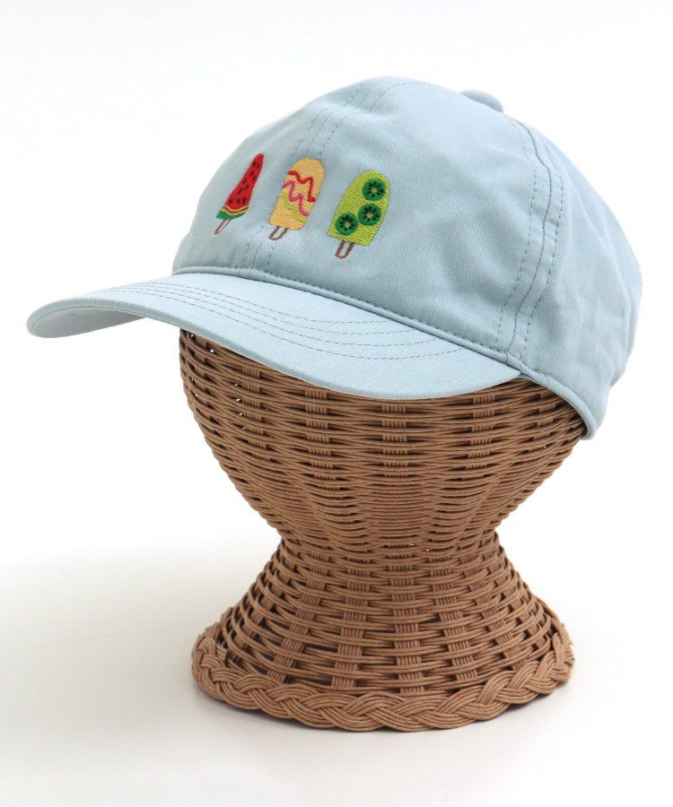 日本 BREEZE - 彩色刺繡印花棒球帽-計程車-深藍