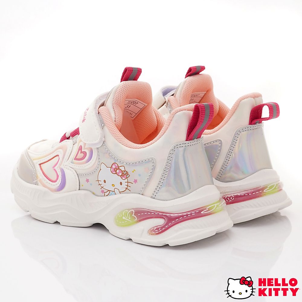 HELLO KITTY-老爹運動童鞋-723207白(中大童段)-運動鞋-白
