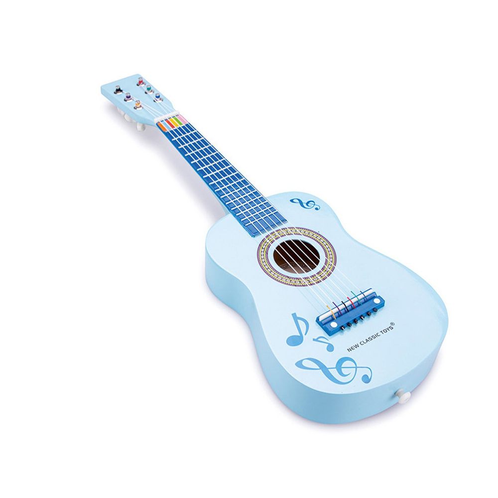 荷蘭 New Classic Toys - 幼兒音樂吉他-海洋藍