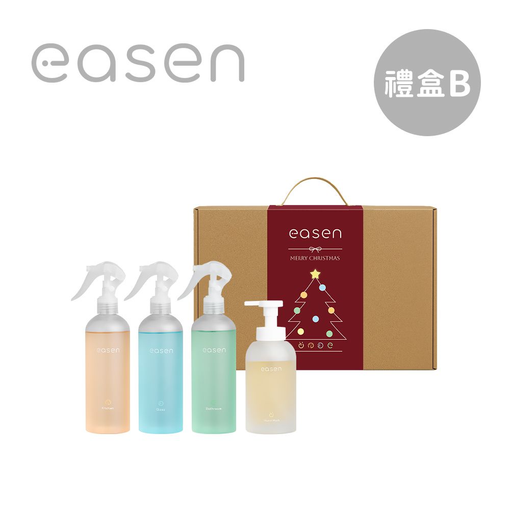 植萃循環禮盒組-(廚房+玻璃+浴室+洗手乳-無香)