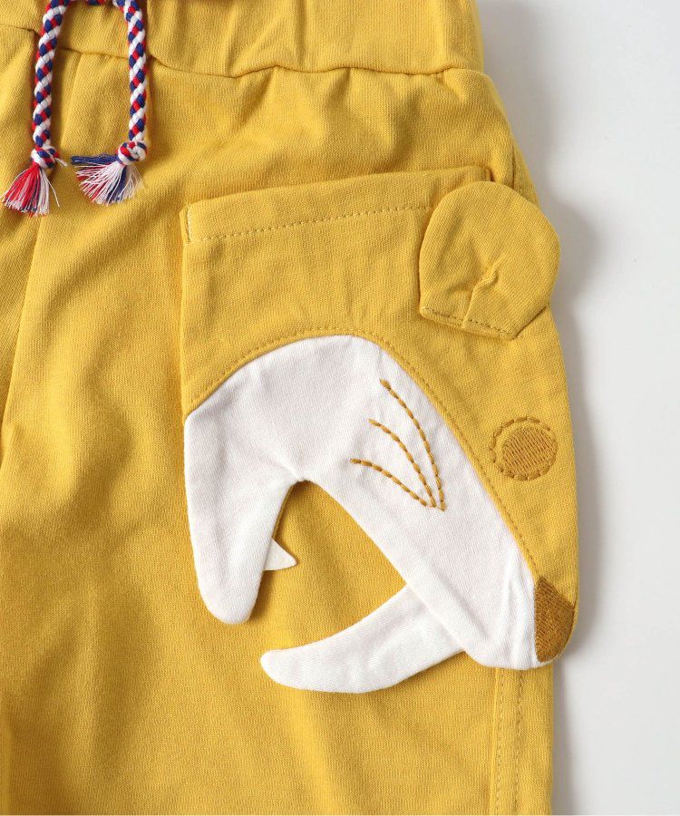 日本 BIT'Z - 動物造型大口袋短褲-美洲獅-寶石綠