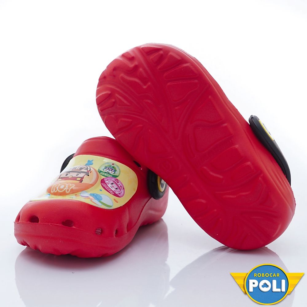 台灣製波力電燈園丁鞋(中小童段)-園丁鞋-紅