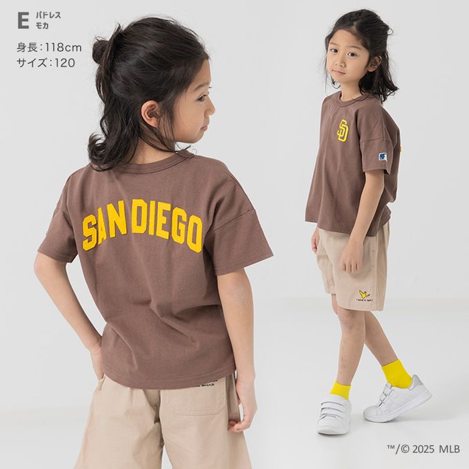 日本 Chil2 - MLB聯名 純棉短袖上衣-波士頓紅襪-海軍藍