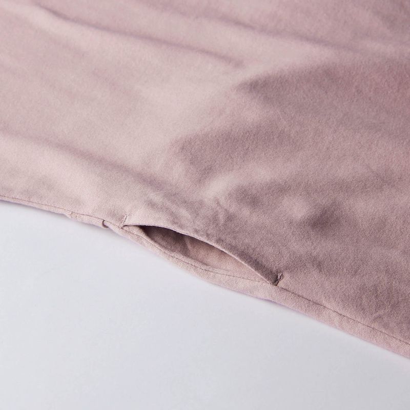 日本千趣會 - GITA 背後印花休閒短袖洋裝-淺粉棕